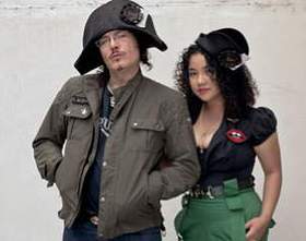 Adam Ant and Mich Dulce