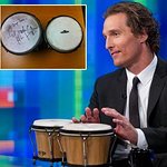 Get Your Hands On Matthew McConaughey's Bongos For Charity