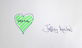 Jeffrey Archer Drawn To Darfur Jeffrey Archer Drawn To Darfur