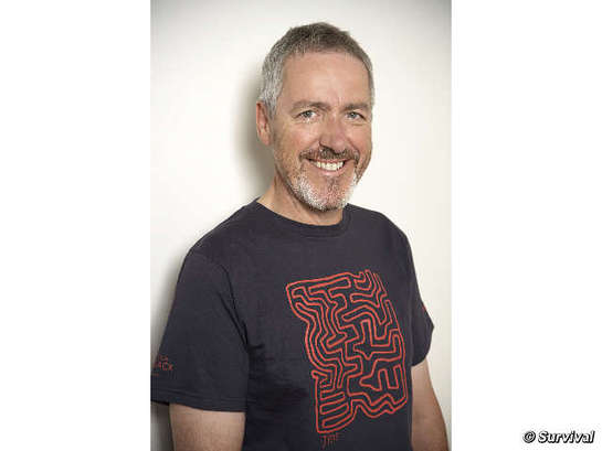 Griff Rhys Jones Models Survival International Shirt Griff Rhys Jones Models Survival International Shirt