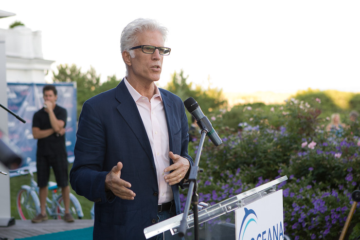 Ted Danson speaks about protecting oceans