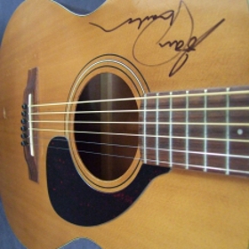 Joan Armatrading Signed Guitar