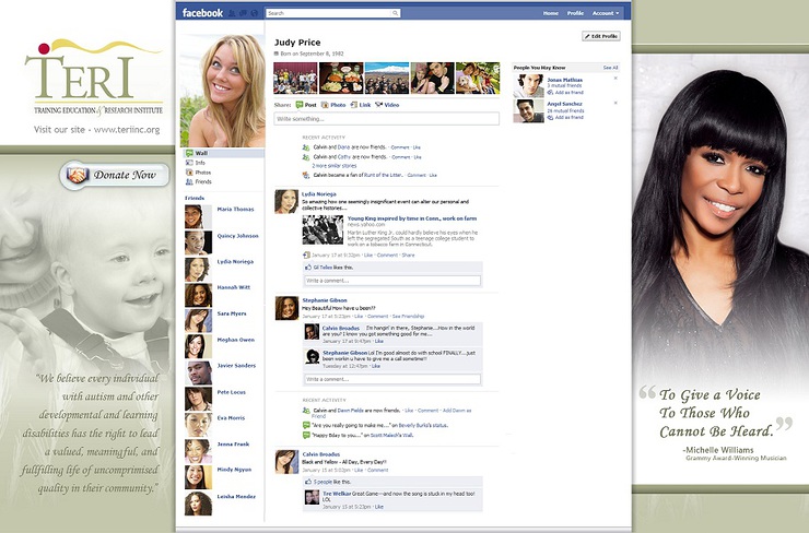 Facebook Layout