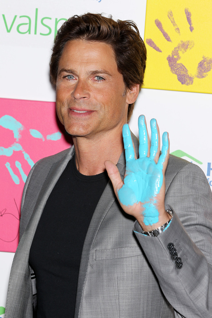 Rob Lowe Hands For Habitat