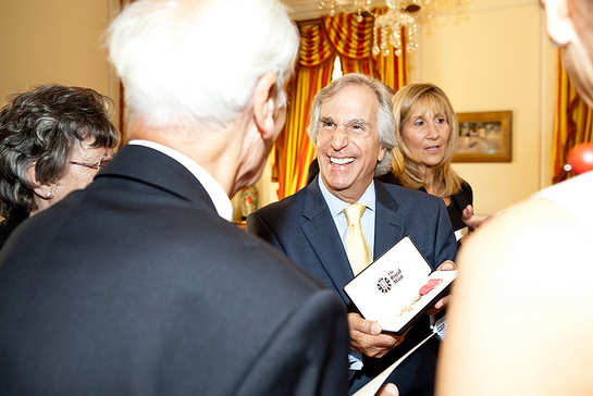 Henry Winkler OBE Ceremony