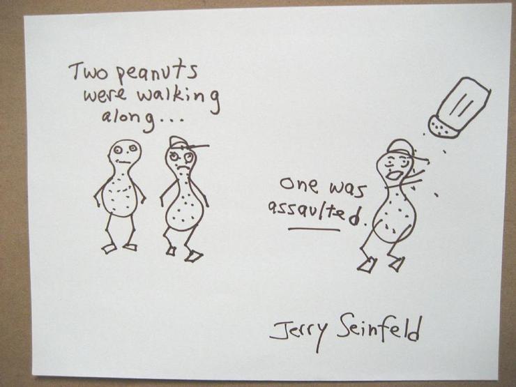 Jerry Seinfeld Doodle