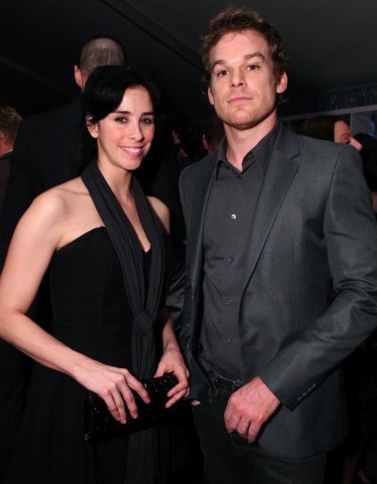 Sarah Silverman and Michael C. Hall Sarah Silverman and Michael C. Hall