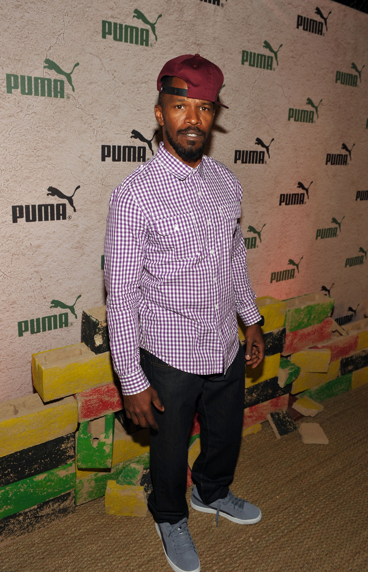 Jamie Foxx at PUMA Event