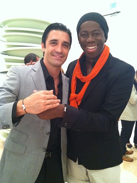 Gilles Marini and Miss J