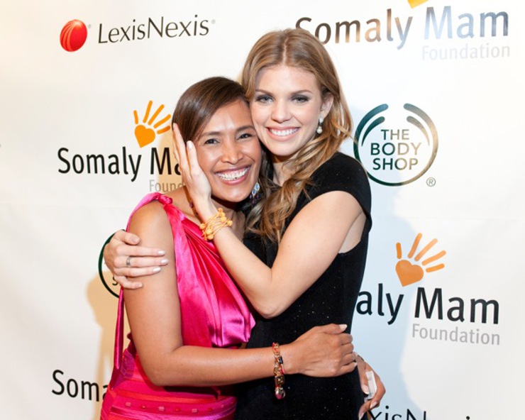 Somaly Mam and AnnaLynne McCord