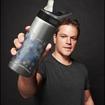 Matt Damon Launches Charity Water Bottle