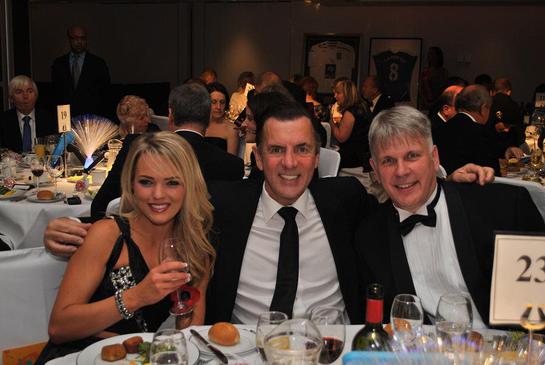 Miss Commonwealth International Hayley Mac, Dragons' Den star Duncan Bannatyne and Chief Executive of Richard House Peter Ellis Miss Commonwealth International Hayley Mac, Dragons' Den star Duncan Bannatyne and Chief Executive of Richard House Peter Ellis