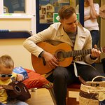 X Factor Star Sings For Blind Children