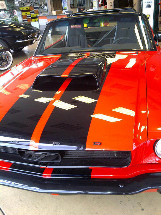 Charlie Sheen's Mustang