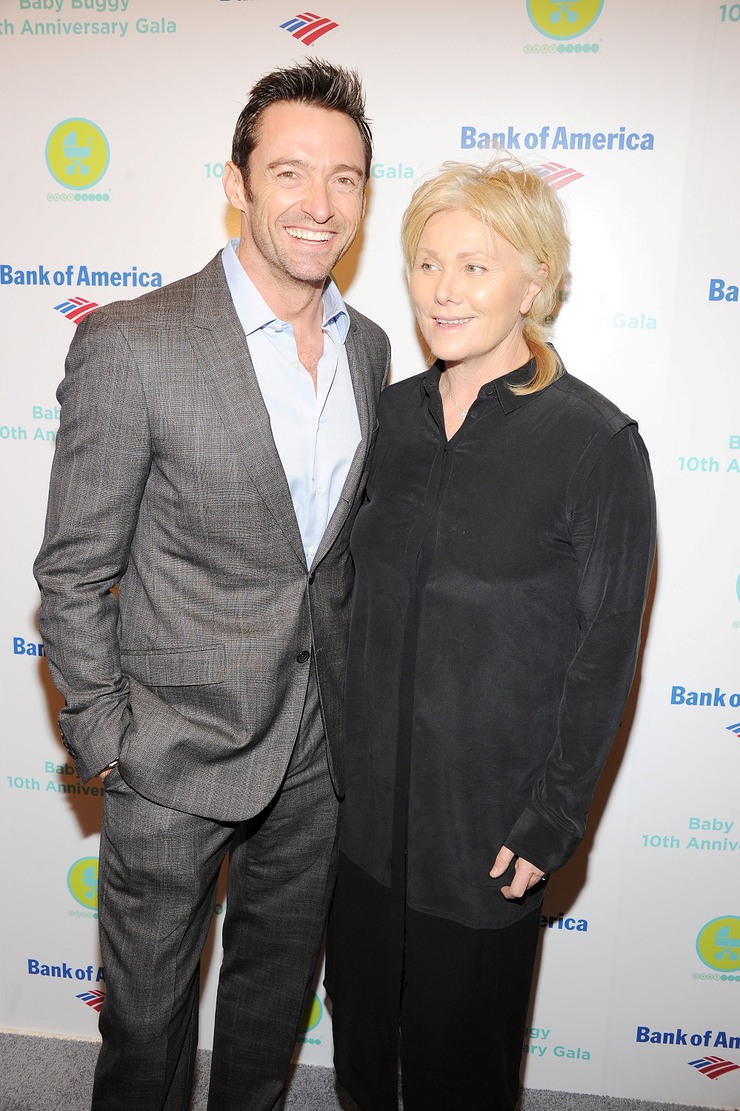 Hugh Jackman and Deborra-Lee Furness at Baby Buggy Gala