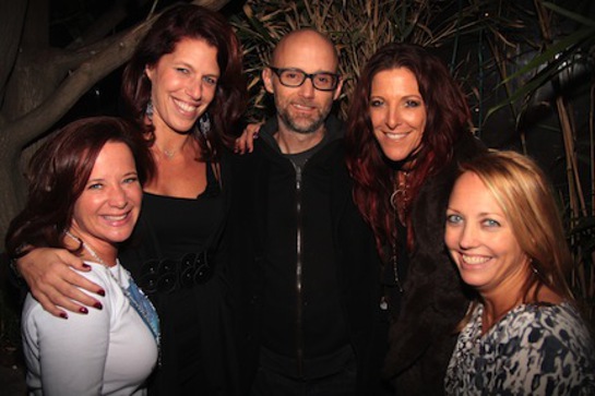 Janine Francolini, Abbey Le Vine, Moby, Debi Mae West and Tara Dixon Janine Francolini, Abbey Le Vine, Moby, Debi Mae West and Tara Dixon