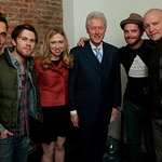 Bill And Chelsea Clinton Host Millennium Network Event