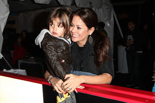 Brooke Burke at AEG Season of Giving event