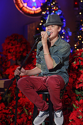 Justin Bieber A HOME FOR THE HOLIDAYS WITH MARTINA McBRIDE Justin Bieber A HOME FOR THE HOLIDAYS WITH MARTINA McBRIDE