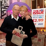 Sting And Trudie Styler Attend Bag Issue Launch