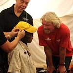 Richard Branson Helps Bring Hearing Aids To Africa