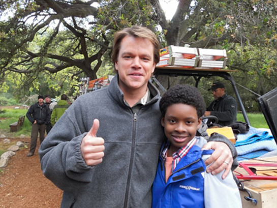 Matt Damon and Charles