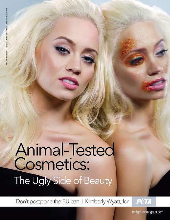 Kimberly Wyatt PETA ad