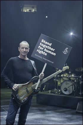 Sting Amnesty International