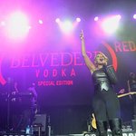 Mary J. Blige Performs At (RED) Event