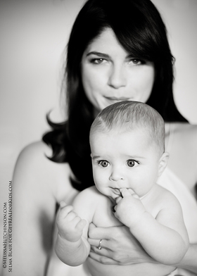 Selma Blair and baby