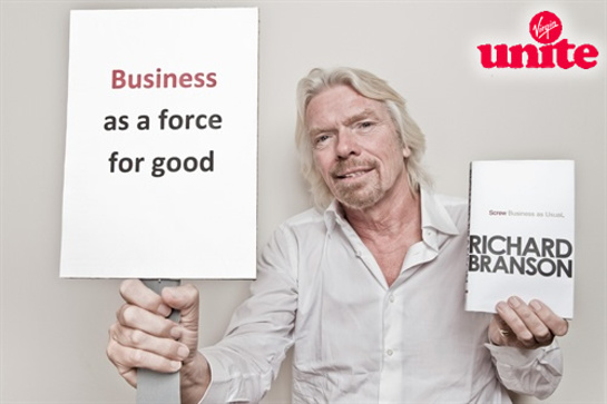 Richard Branson Screw Business As Usual