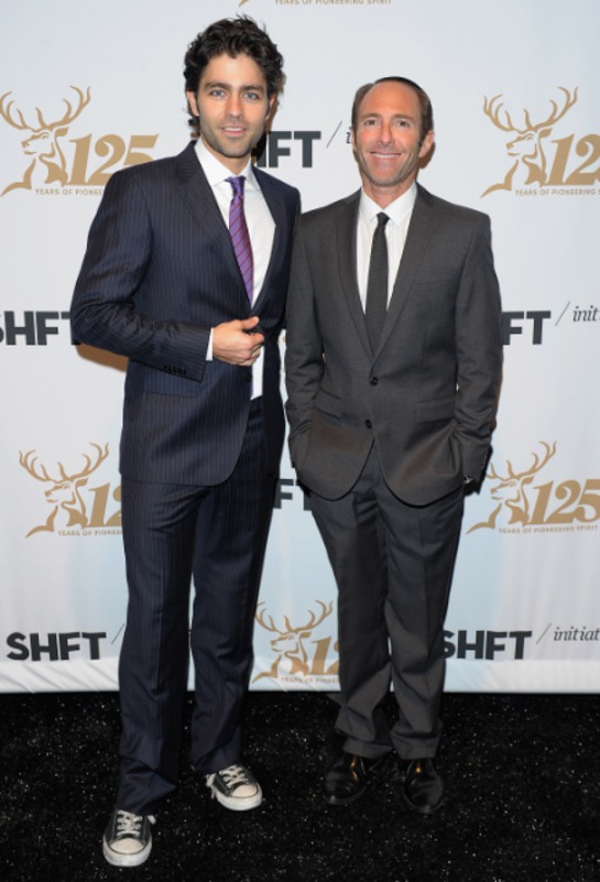 Adrian Grenier and producer Peter Glatzer