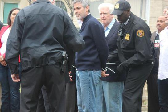 Clooney arrest