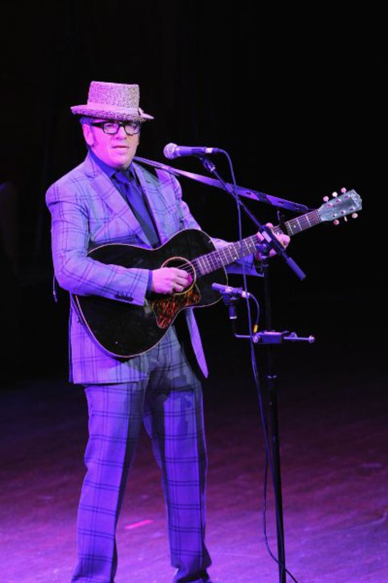 Elvis Costello performs during a Celebration of Paul Newman's Dream to Benefit the SeriousFun Children's Network