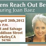 Joan Baez To Perform Charity Show For Citizens Reach Out