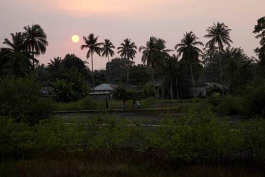 Tali Lennox in Sierra Leone