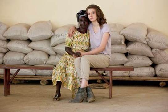 Tali Lennox in Sierra Leone Tali Lennox in Sierra Leone