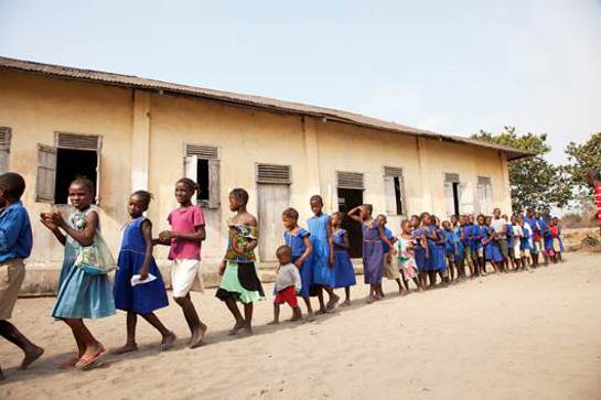 Tali Lennox in Sierra Leone