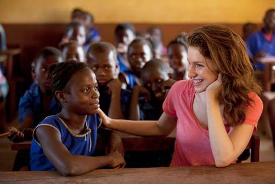 Tali Lennox in Sierra Leone