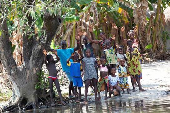 Tali Lennox in Sierra Leone