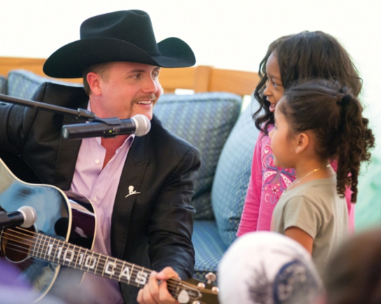 John Rich with kids