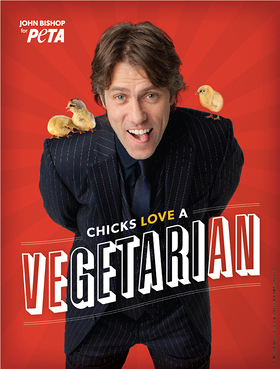 John Bishop PETA Ad