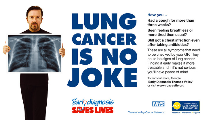 Ricky Gervais Lung Cancer Ad