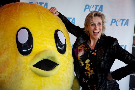 Jane Lynch at PETA's Stand Up For Animals