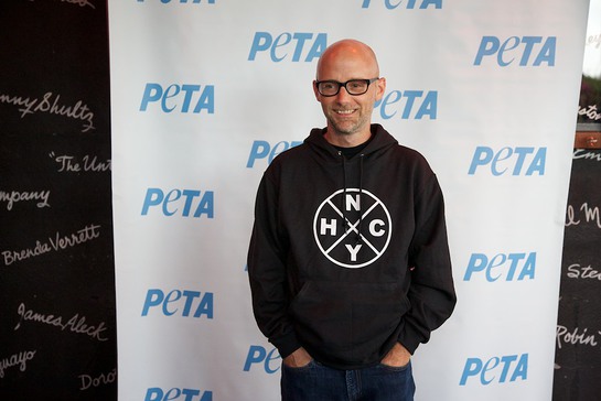 Moby at PETA's Stand Up For Animals