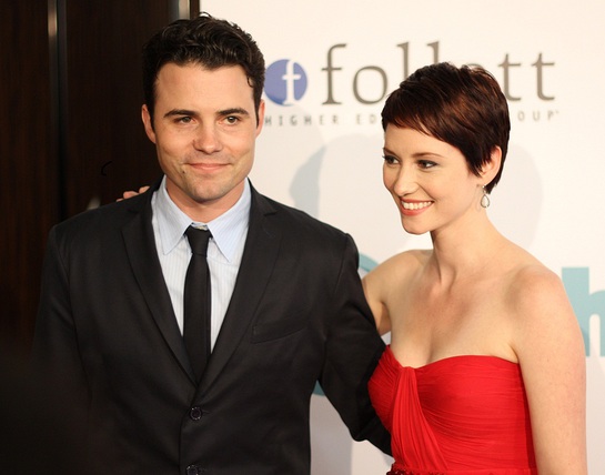 Nathan West and Chyler Leigh