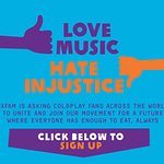 Volunteer with Coldplay, Help Save the World