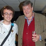 Stephen Fry Meets Sick Teen For Make-A-Wish Foundation