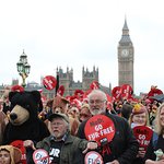 Bill Oddie Marches In London For Bears