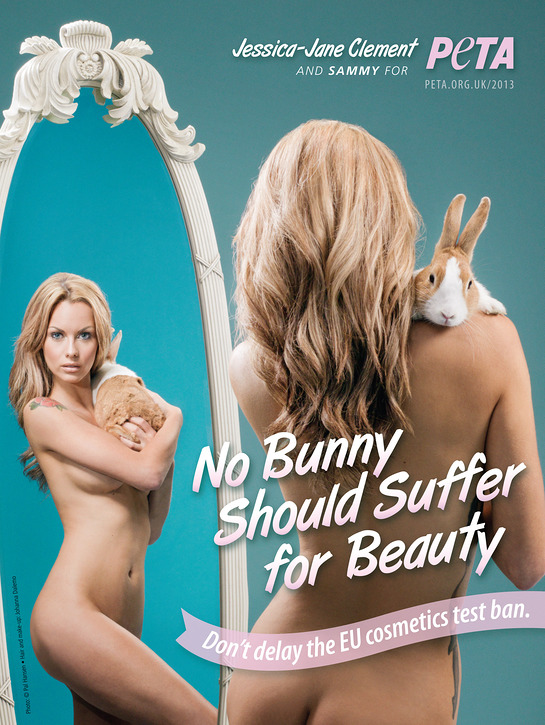 Jessica-Jane Clement For PETA Jessica-Jane Clement For PETA